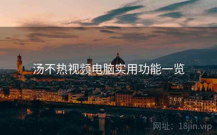 汤不热视频电脑实用功能一览