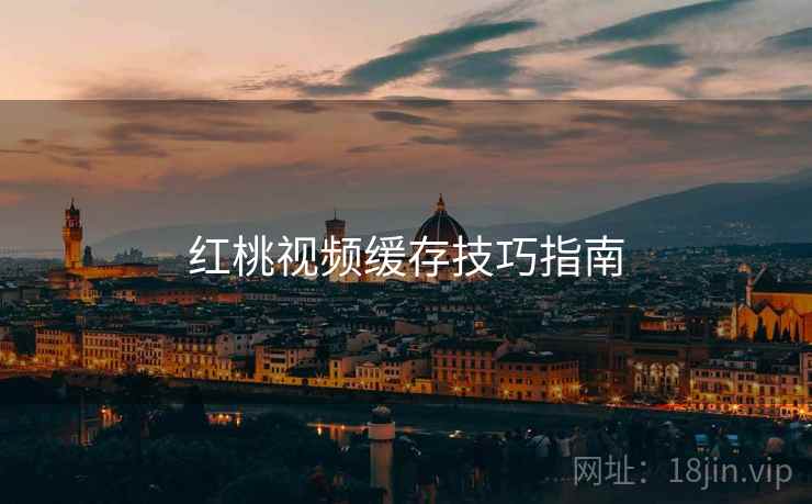 红桃视频缓存技巧指南