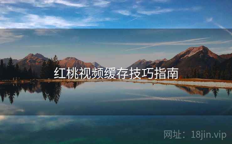 红桃视频缓存技巧指南