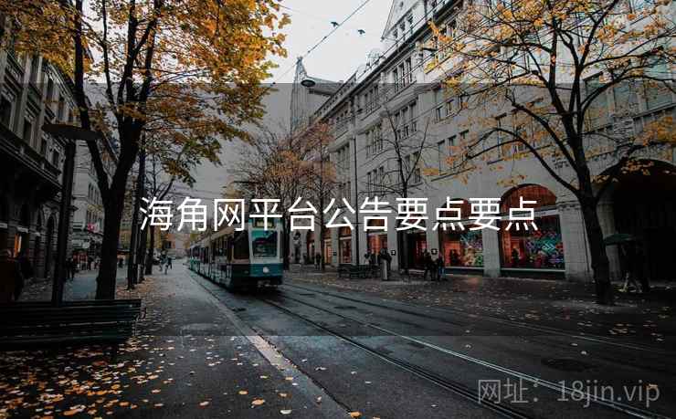 海角网平台公告要点要点