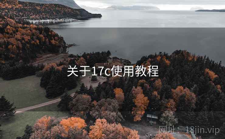 关于17c使用教程